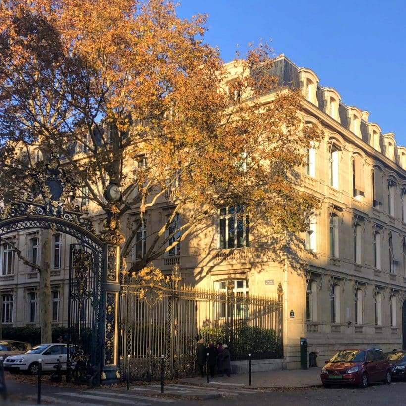 entrée du parc monceau